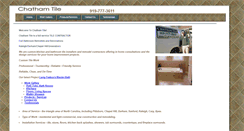 Desktop Screenshot of chathamtile.com
